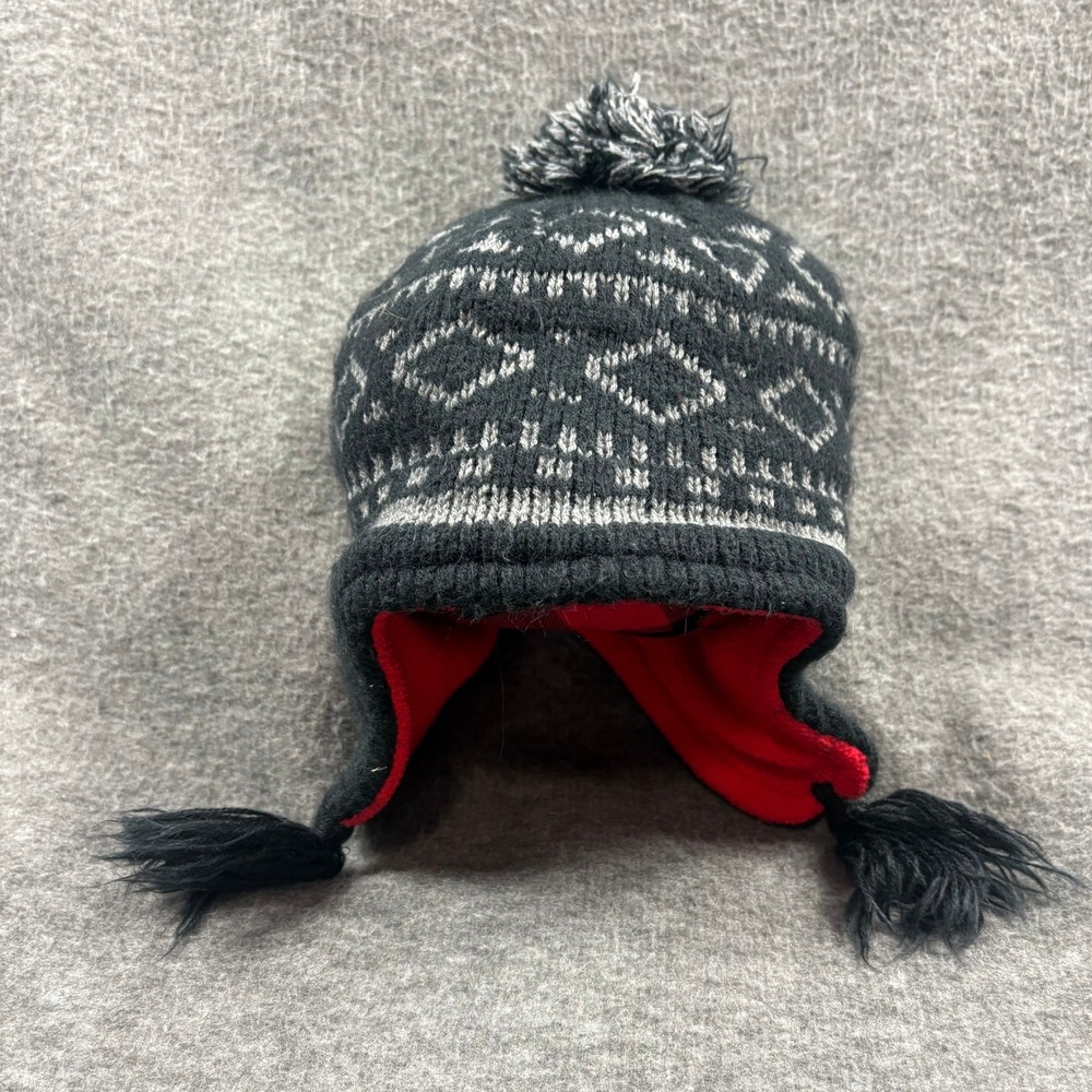 Kids Camo Fleece Trapper Hat w Mittens Set 2T-4T Winter Warm Playcore Practical - Picture 7 of 14